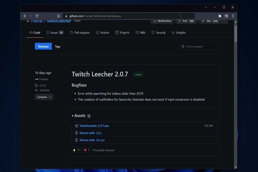 twitch leecher pause download