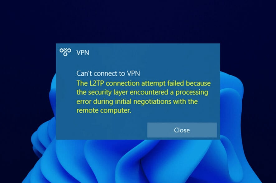 windows 11 meraki vpn issues