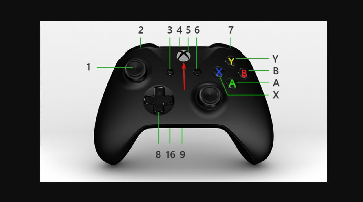 Rb on deals xbox controller