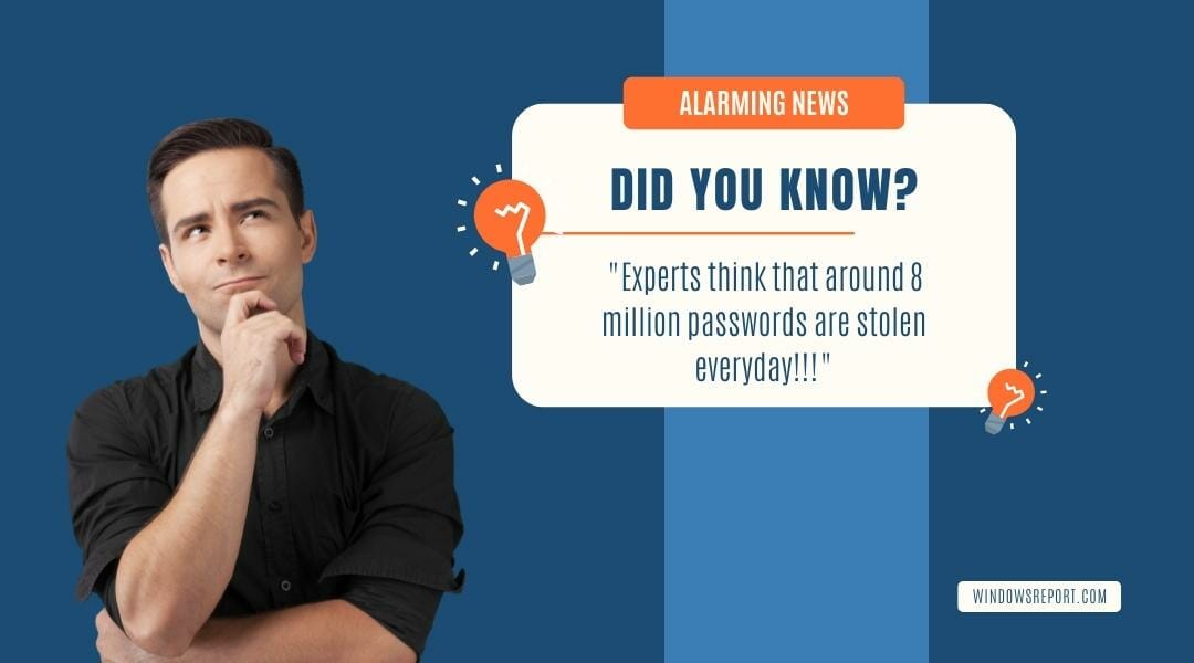 expert thinks 8 million passwords are stolen each day