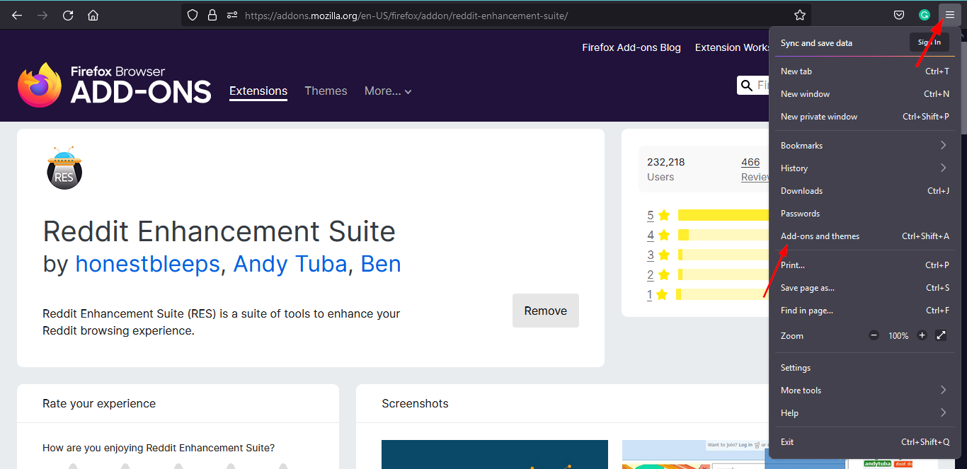 Reddit Enhancement Suite – Get this Extension for 🦊 Firefox (en-US)