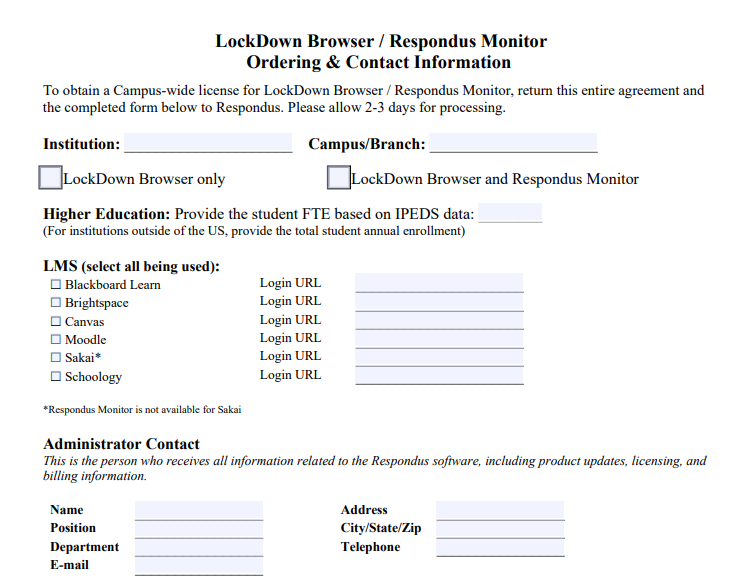 how to download respondus lockdown browser