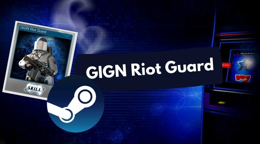 GIGN Riot Guard steam trading card
