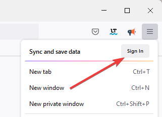 firefox sync not working