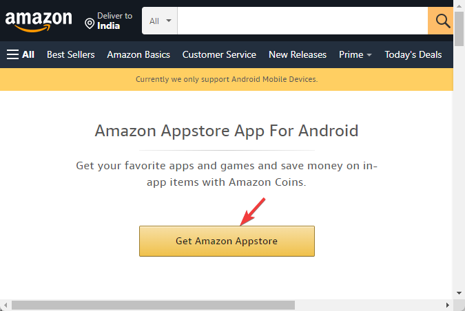 Get the Amazon App Store