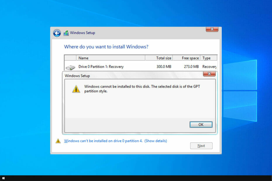 Windows 10/11 Cannot Be Installed to This Disk: 33 Easy Tips