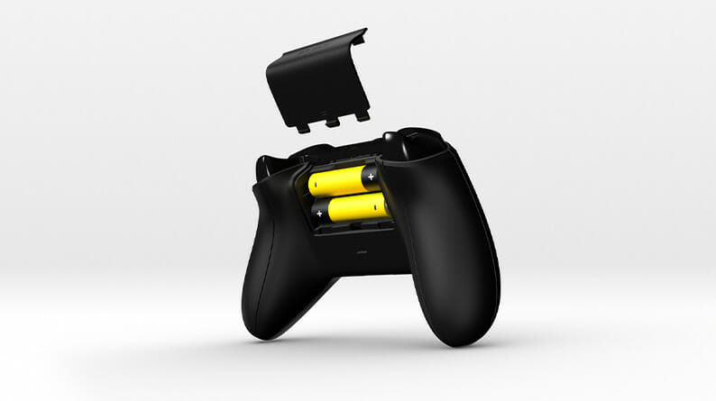 Can you use regular AA batteries in Xbox One controller