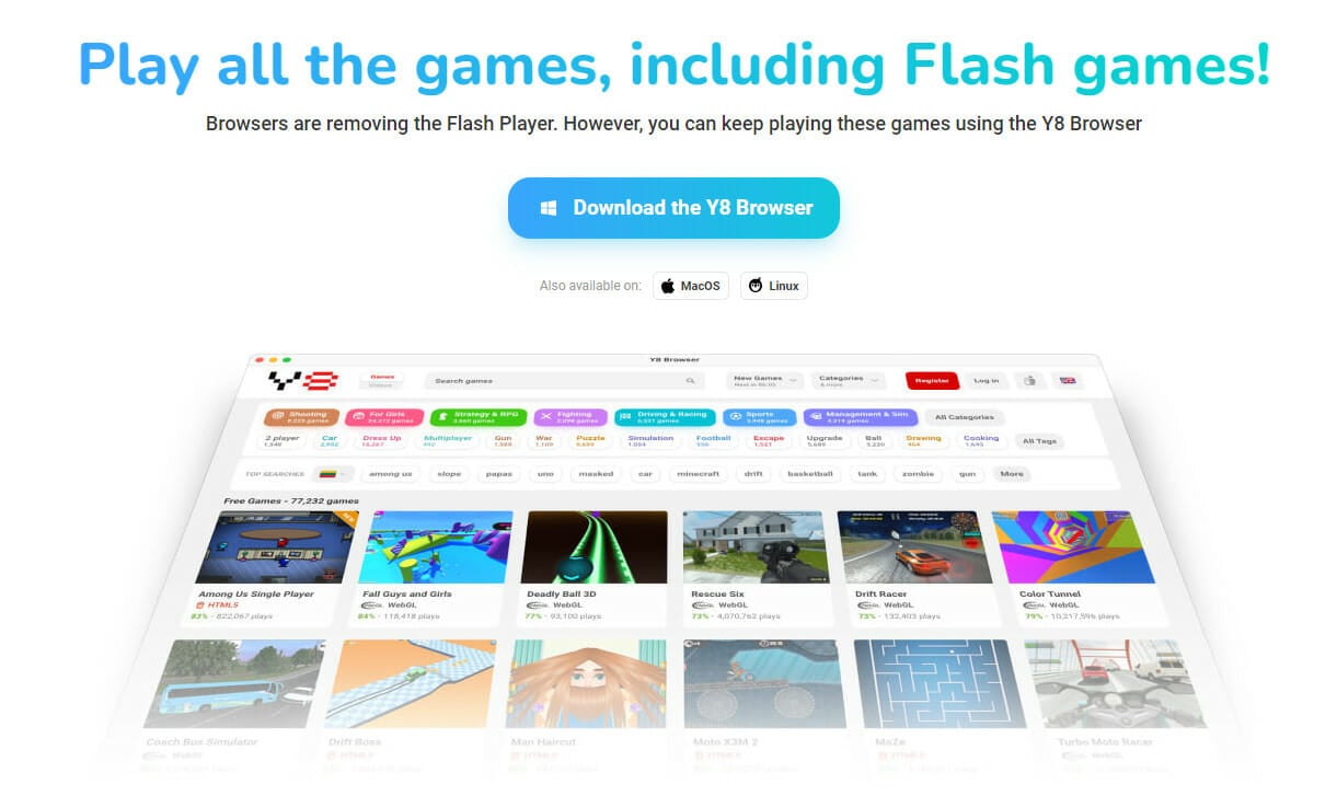 i can´t play · Issue #2 · Y8Games/Y8-Flash-Browser · GitHub