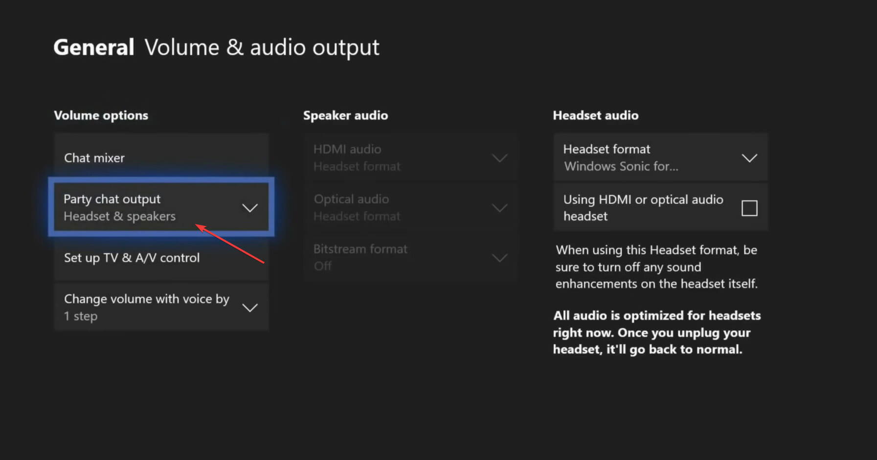 Party chat output to fix what is mic monitoring xbox one