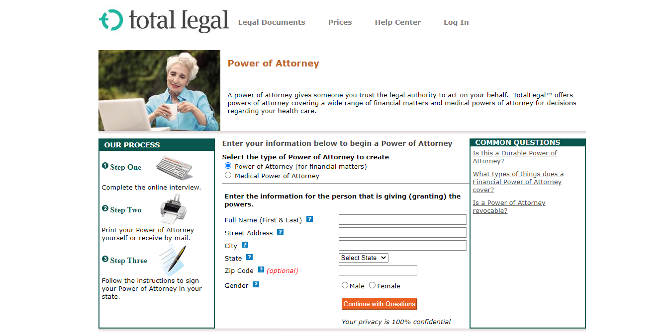 TotalLegal powers of attorney