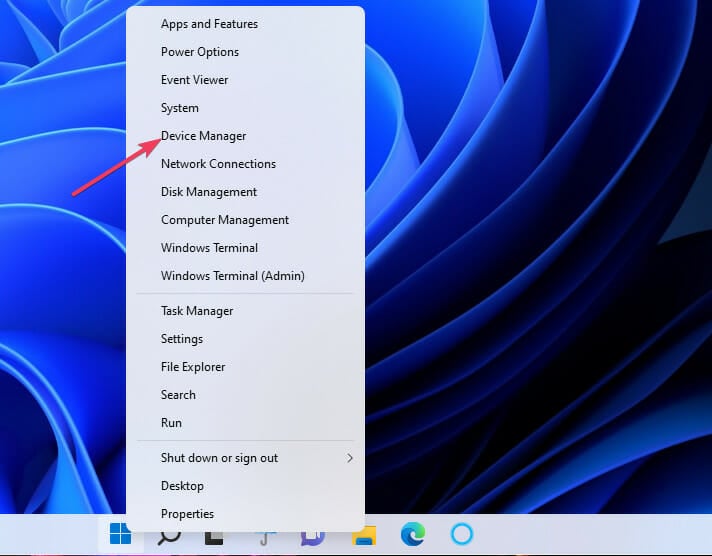 Device Manager option windows audio service crashing windows 11