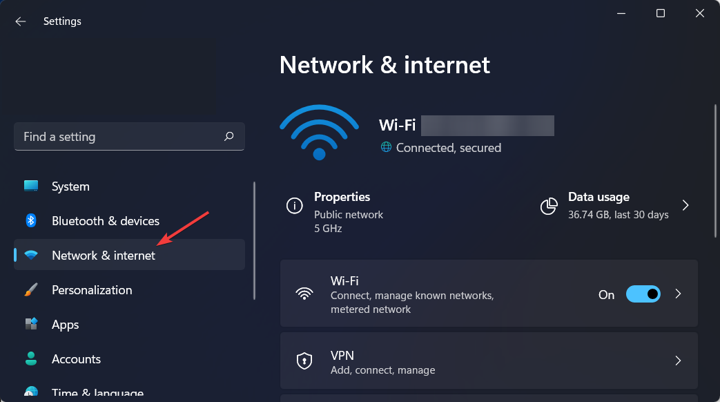 network change wifi password windows 11