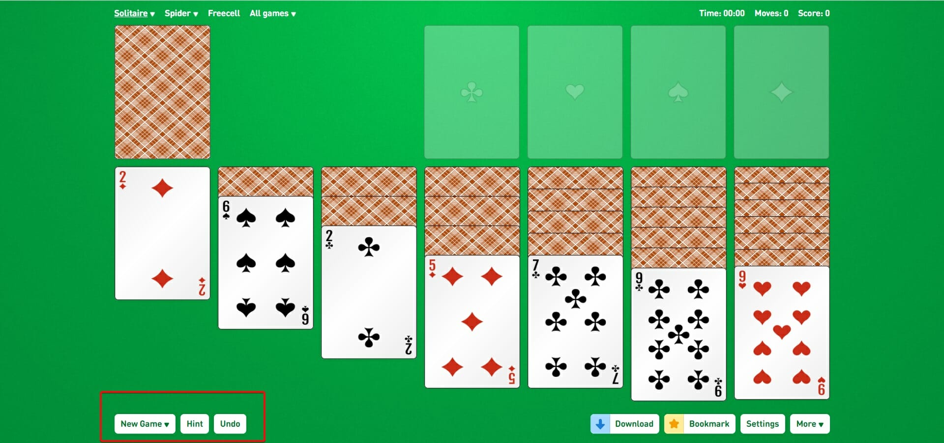 Play Free Online Solitaire Games: Play Browser Based Online