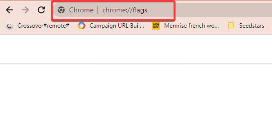 open flags google chrome