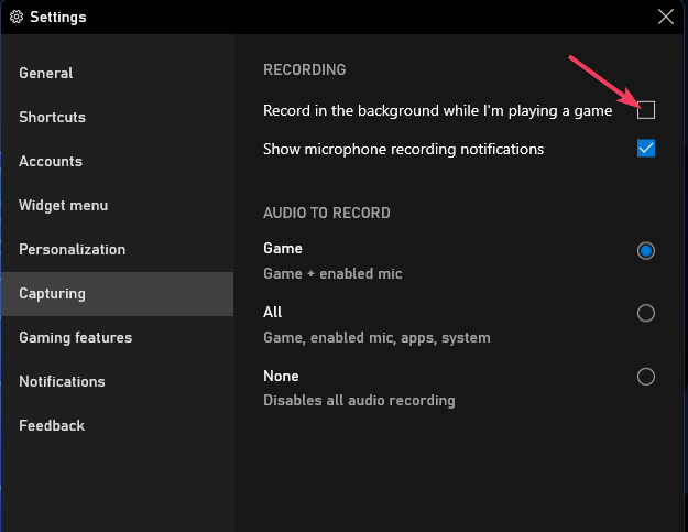Record in the background option forza horizon 5 stuttering pc