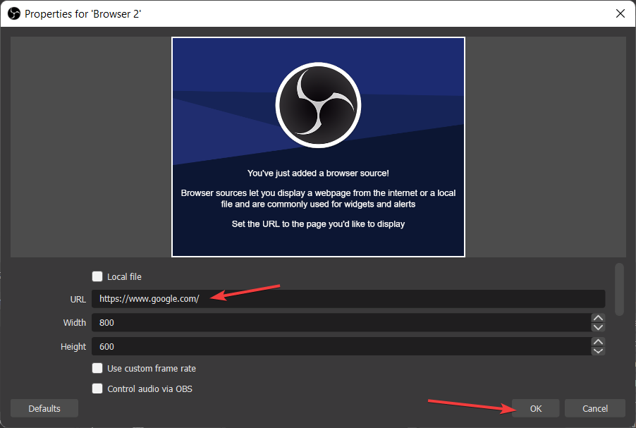 How To Add Browser Source To OBS Studio Step by step 