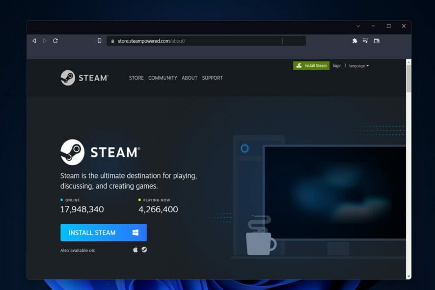 steam-home could not connect to steam network
