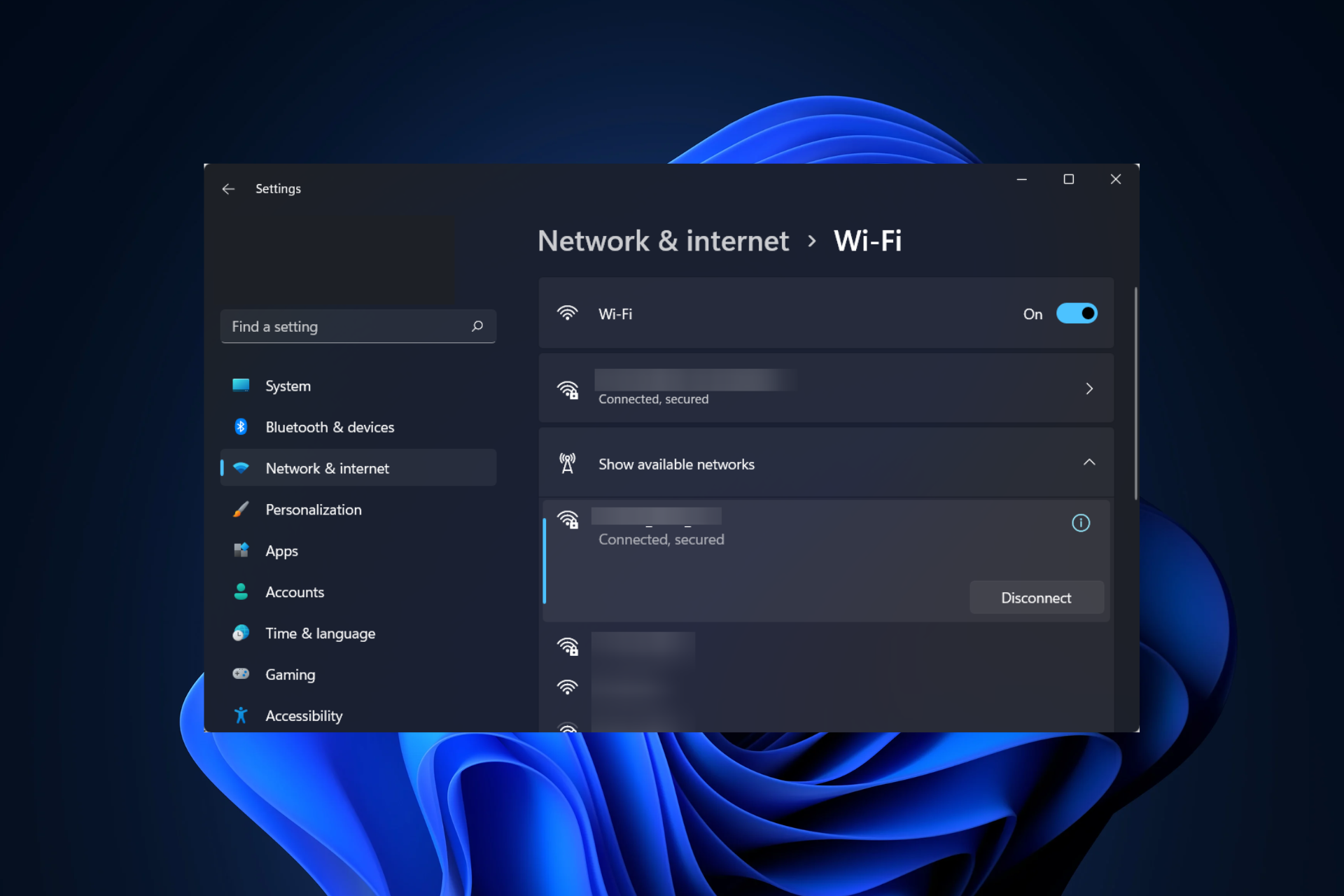  WiFi Windows 11 