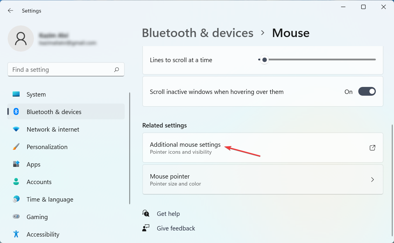 Additional mouse settings to fix windows 11 bluetooth mouse lag