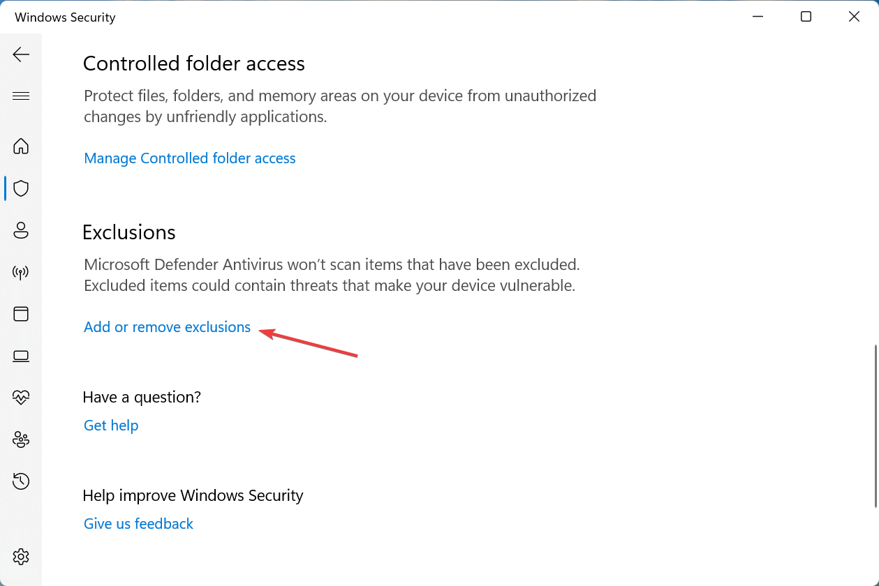 Add or remove exclusions to fix allow chrome to access the network in your firewall or antivirus settings