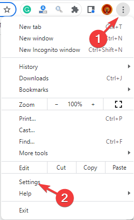 open new icognito window in Chrome