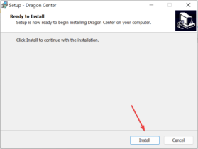 how to reinstall msi dragon center 2.0