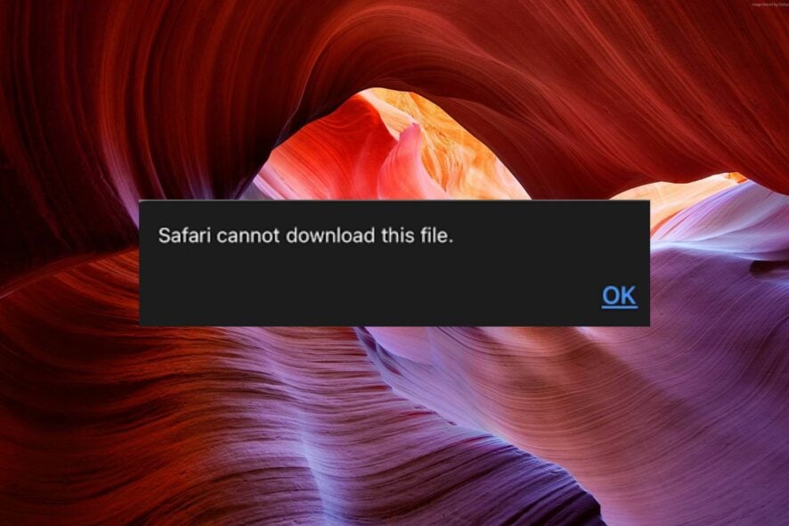 safari will not download files
