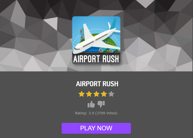 simulateur de navigateur airport rush atc