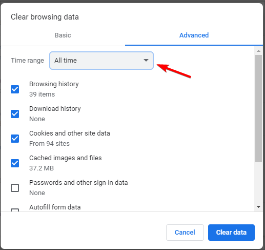 all-time-clear-browsing-data