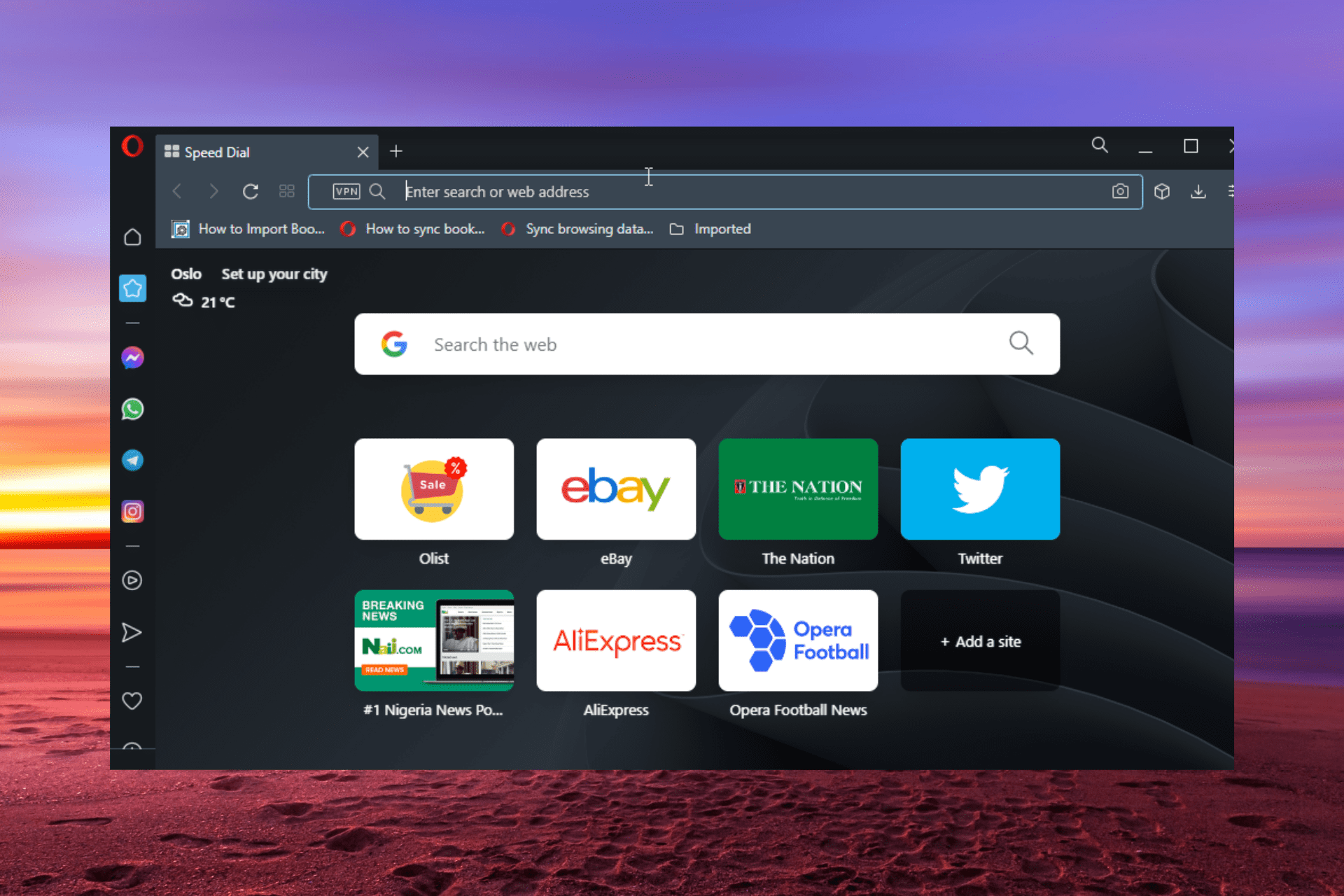 browser for fedora
