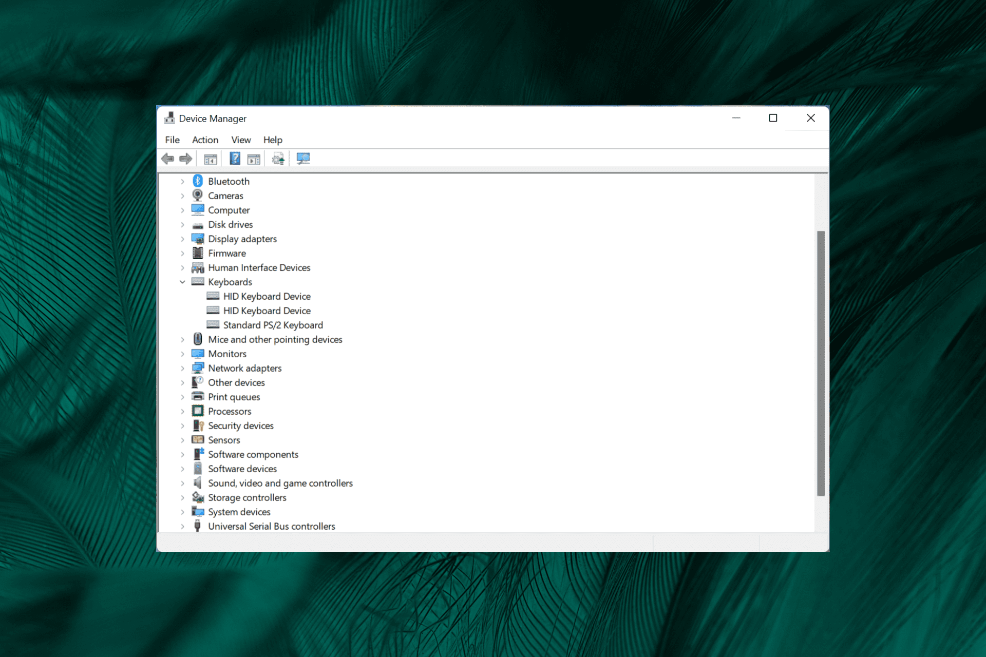 Fix Device Manager showing multiple keyboards