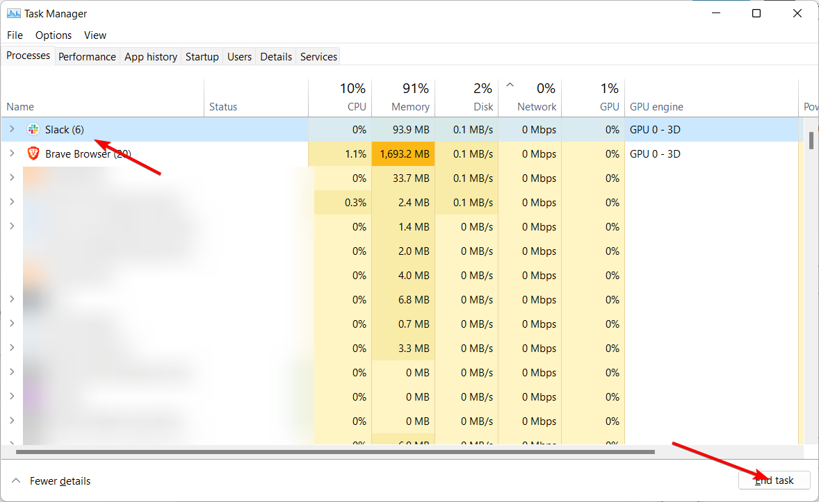 end-task-slack how to fix roblox high ping