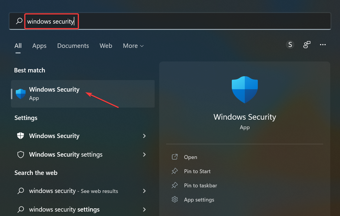 Windows Security to fix opera gx stuck on installing for current user