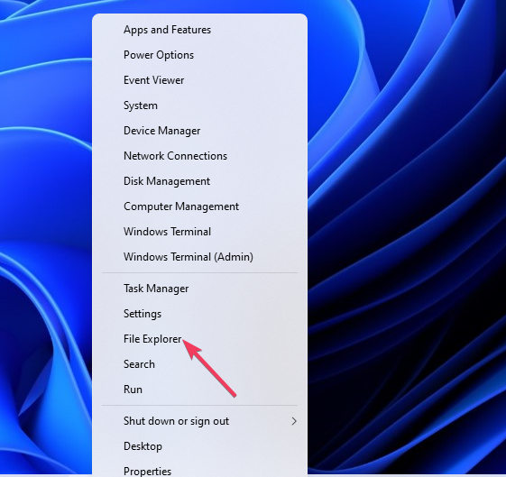 El acceso directo del Explorador de archivos Controlador Displaylink Windows 11