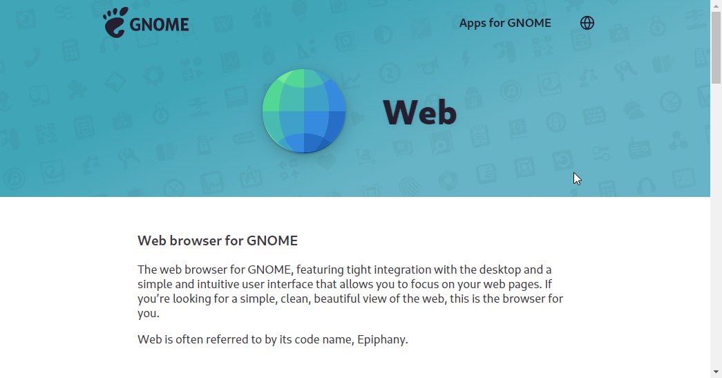 gnome web best browser for fedora