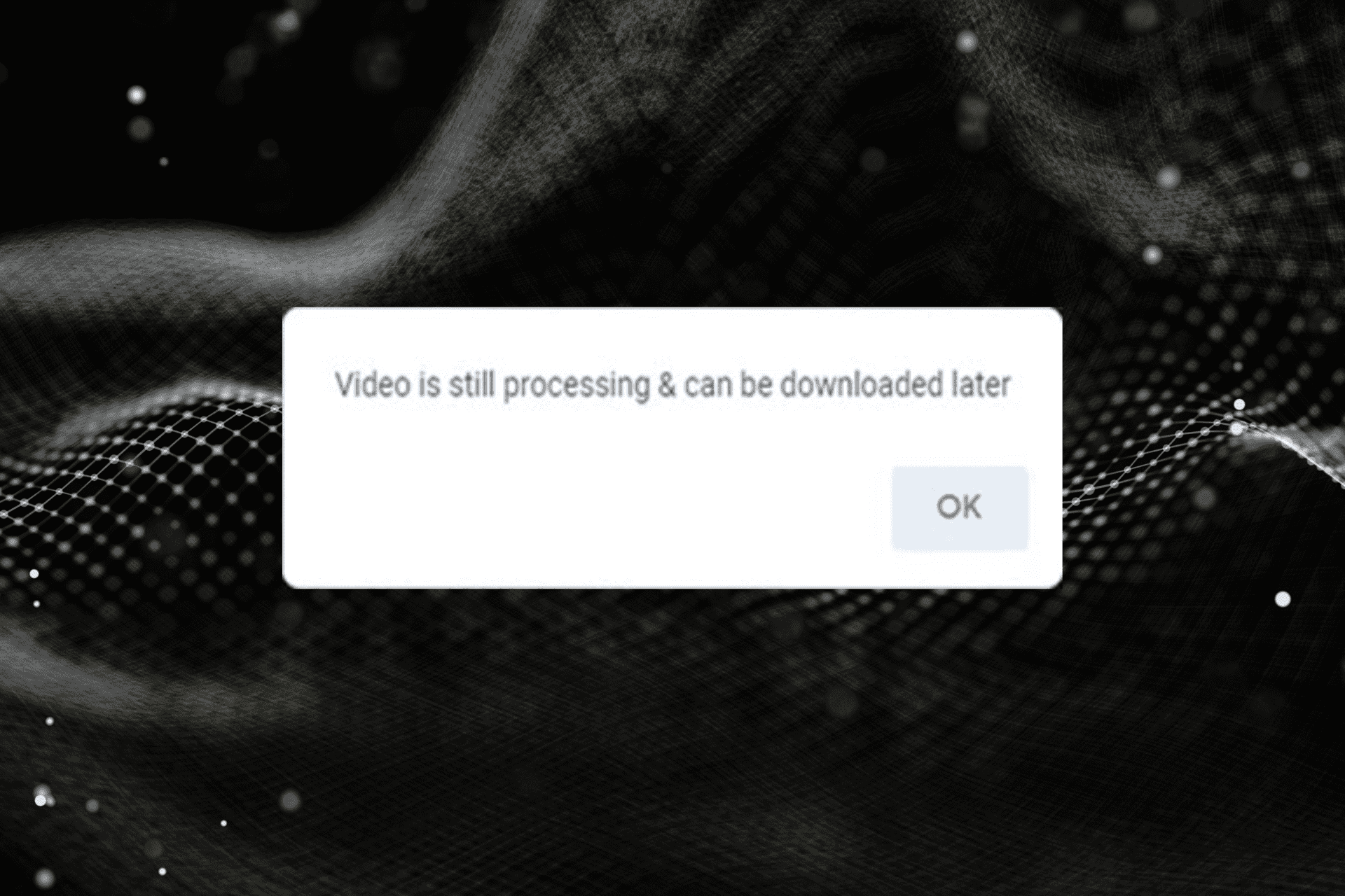 Fix Google Drive not processing video error