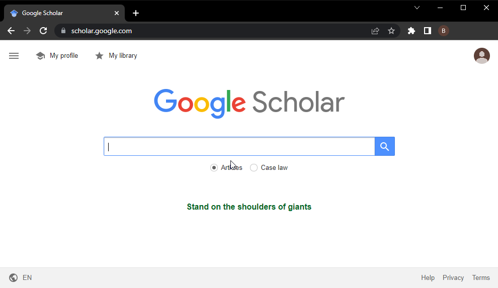 google scholar academic research browser best