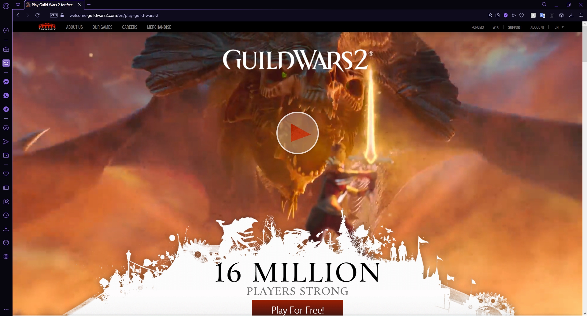 Visit the Guild Wars 2 homepage.