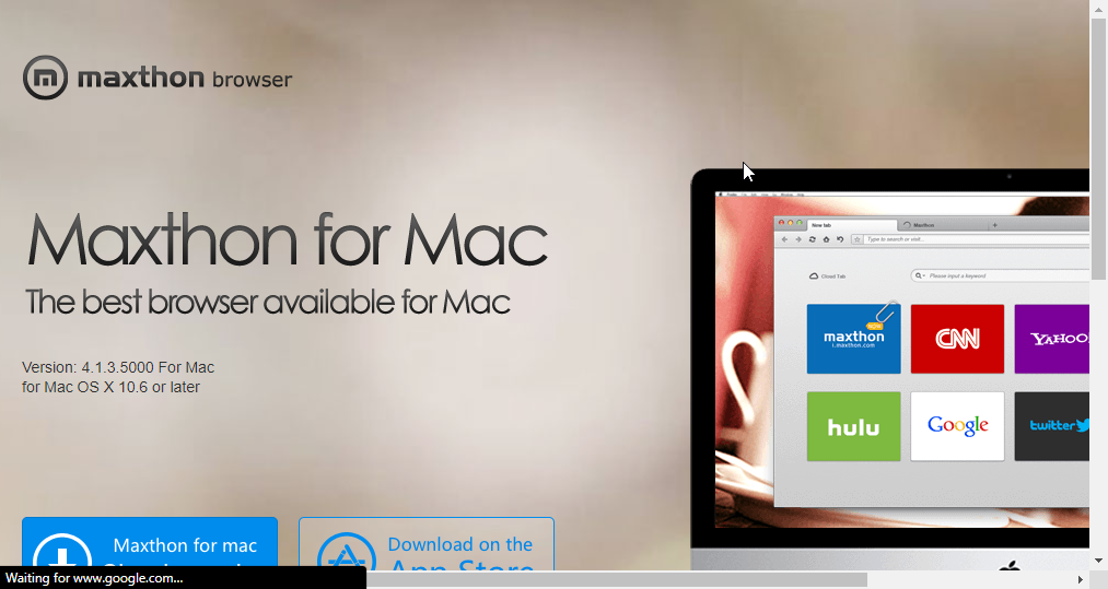 maxthon browser best for yosemite