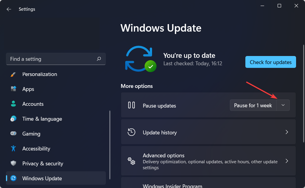 ppause-updates best windows 11 settings for gaming