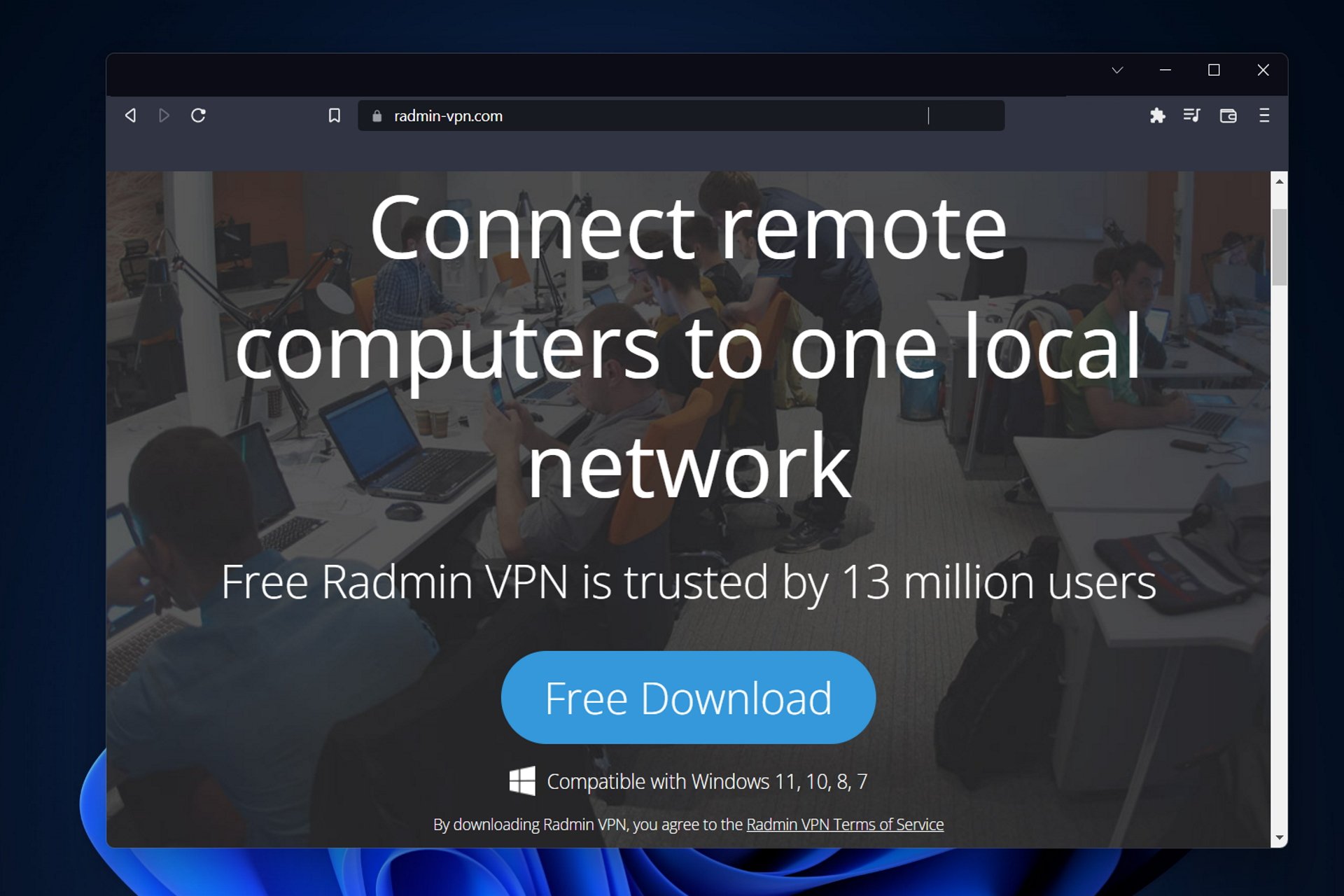 radmin Radmin VPN not connecting