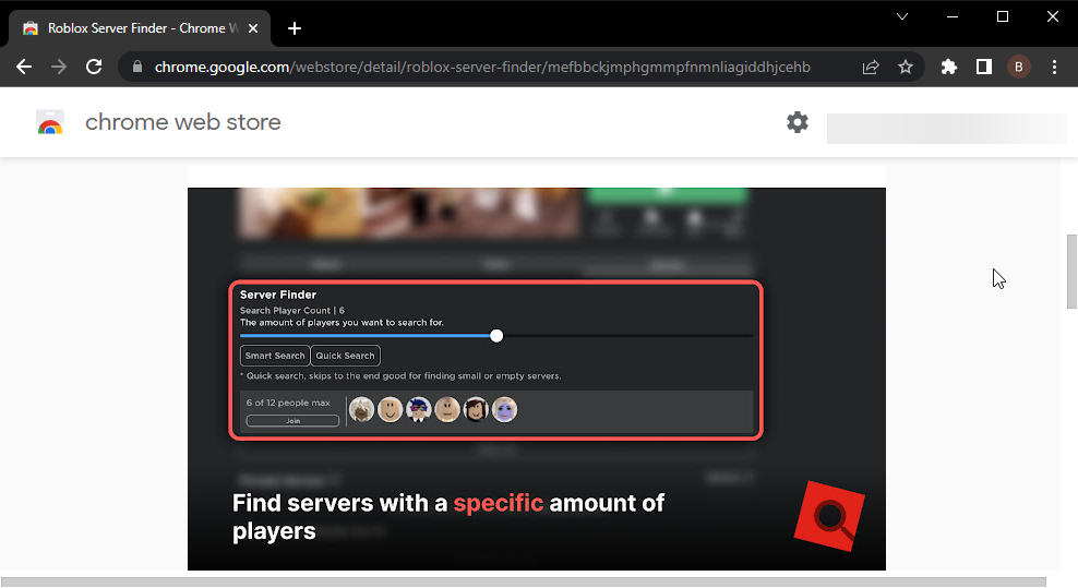 WITH THIS ROBLOX EXTENSION YOU CAN JOIN PUBLIC SERVERS VIA A LINK