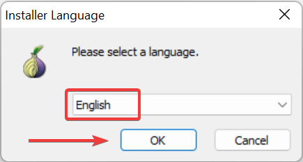 select language 