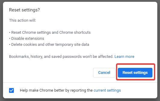 this version of chrome is no longer supported