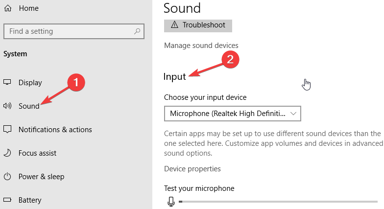opera browser microphone not working - sound and input