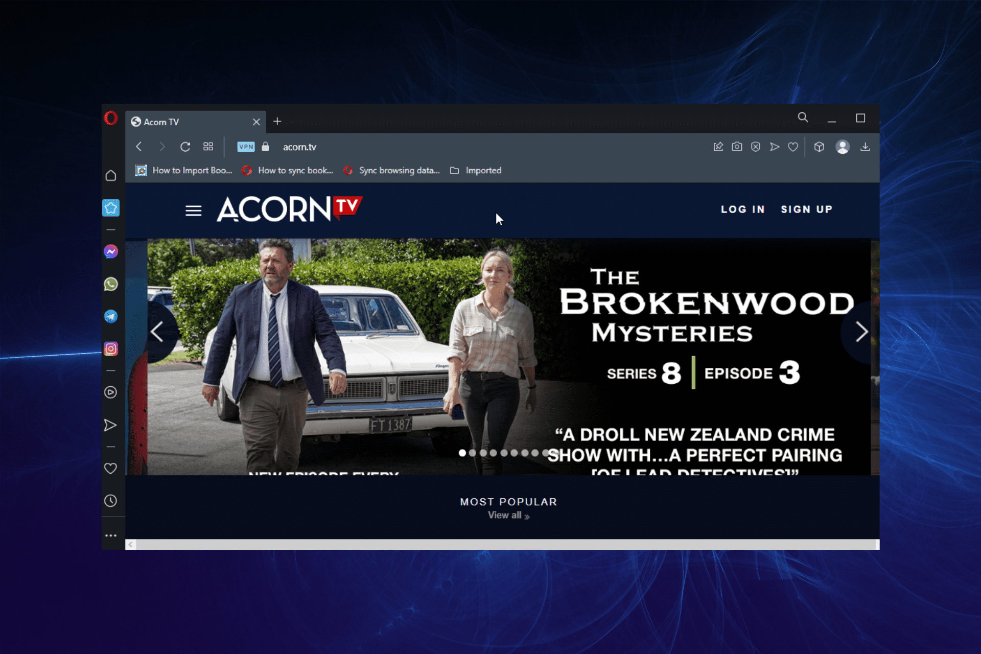acorn tv web browser