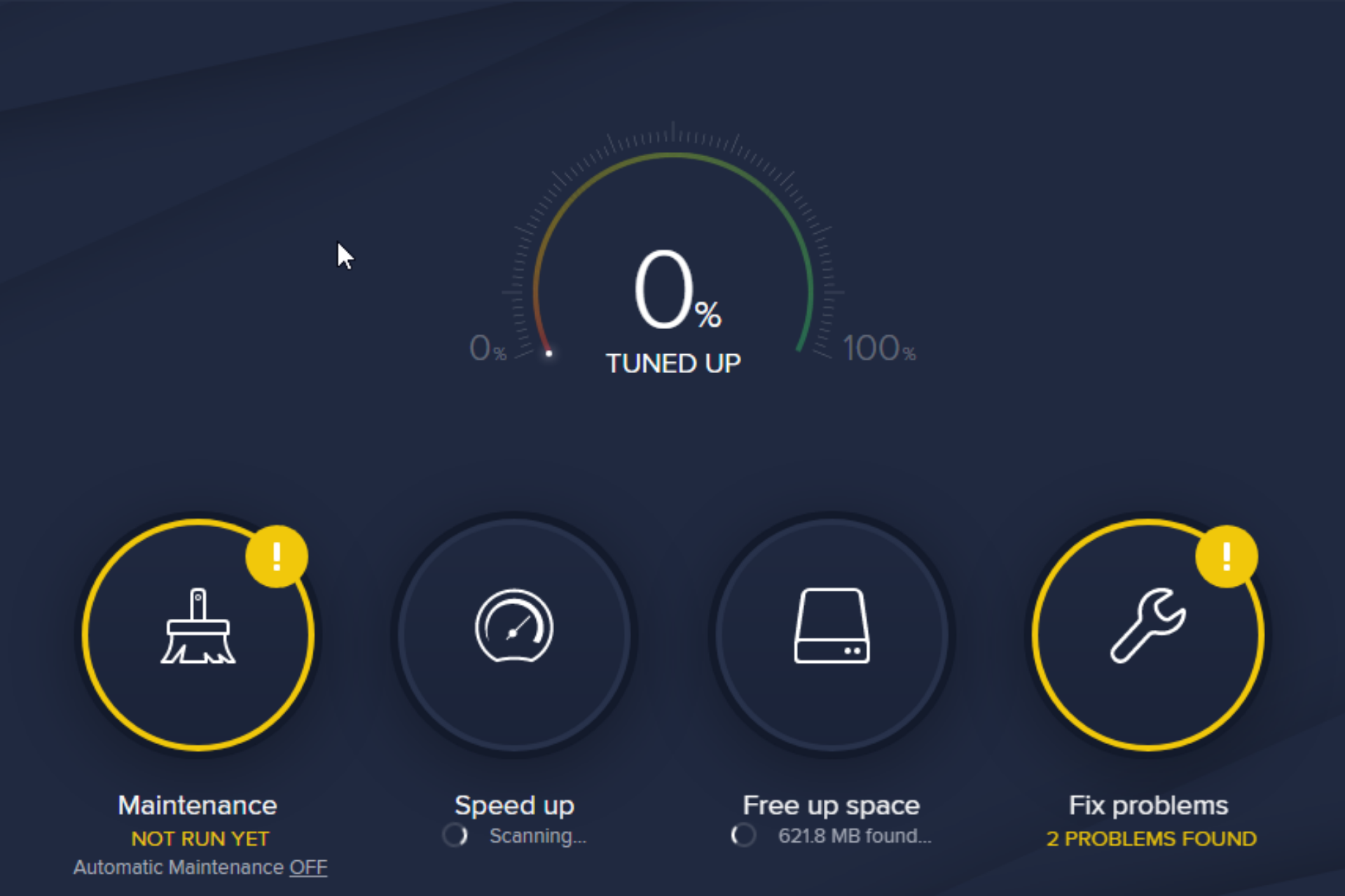 Avast Cleanup PC Optimizer