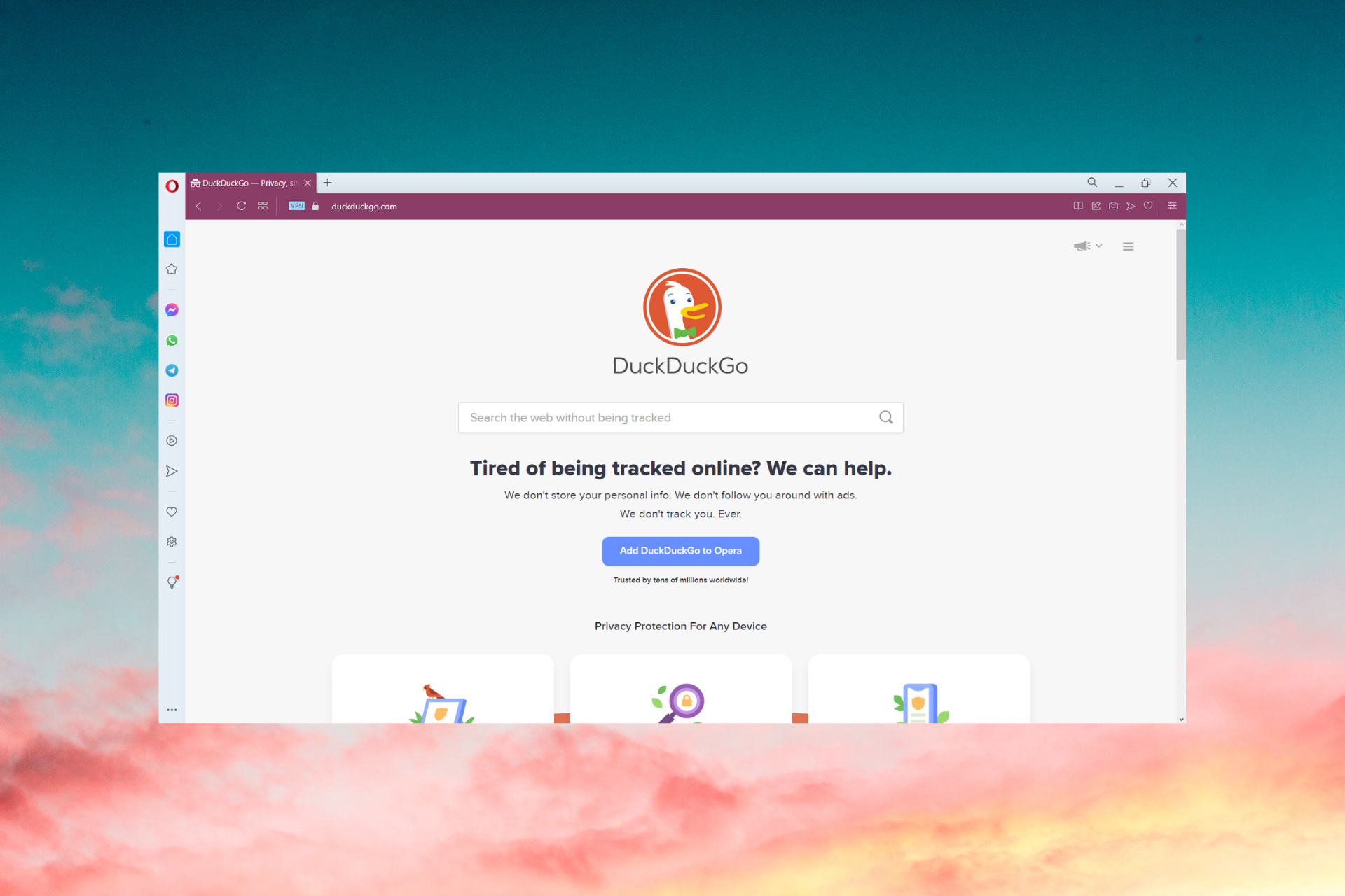 What is the best browser for duckduckgo