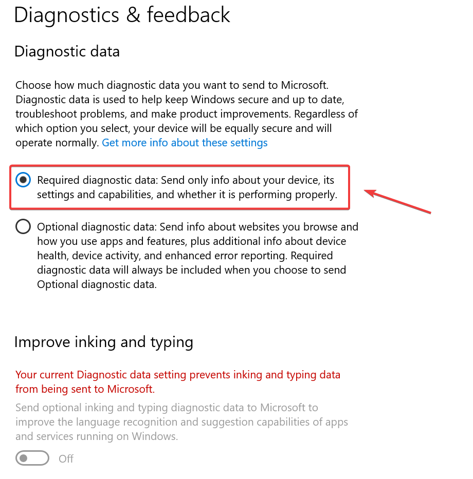 disable keylogger windows 11 diagnostics and feedback