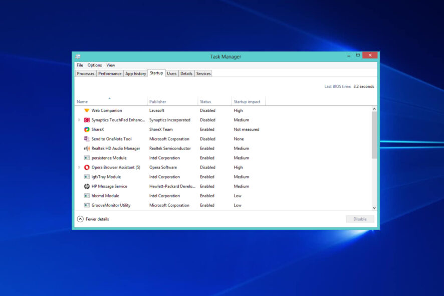 how to disable apps on Windows 10 featured